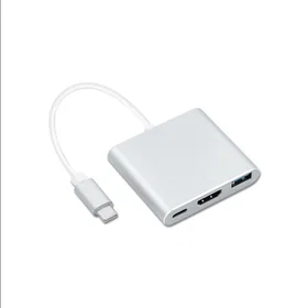 Hopea-Puro Multiport Adapter 3-in-3 USB-C
