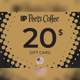 Peet's Coffee & Tea Gavekort 20 USD