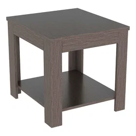 AVF Side Table Calibre CAT50GRE Wood Veneer Grey 50 cm