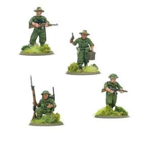 Warlord Games 1/56 British Gurkha HQ (403201201)