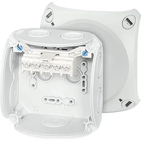 Hensel DK0402G Liitoslaatikko 0,75-2,5 mm² 104 x 104 x 70 mm