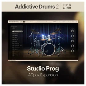XLN Audio Addictive Drums 2 Studio Prog ADpak Audio Production Software 3 User