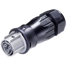 Wieland RST25I3 naarasliitin 0.75-6mm2 ø=13-18mm harmaa