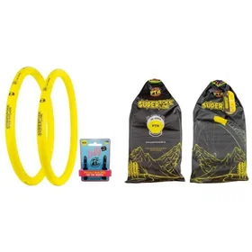 PTN Super Rokkline Anti-puncture Mousse Presta 47 Mm 27.5-29" Yellow