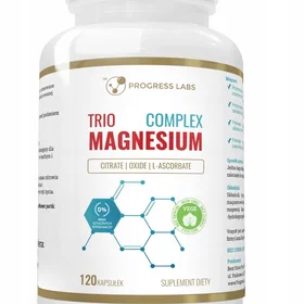 Progressive Labs Progress Labs Trio Complex Magnesium 400mg 120 Capsules