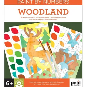 Woodland BNML Paint By Numbers Scenery 16X20 Inches Frameless With Brushes And Paints Diy Digital Painting Toys Games New Year