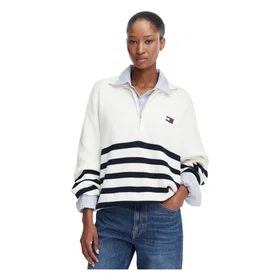 Tommy Jeans Sweater Quarter-Zip (Dam)