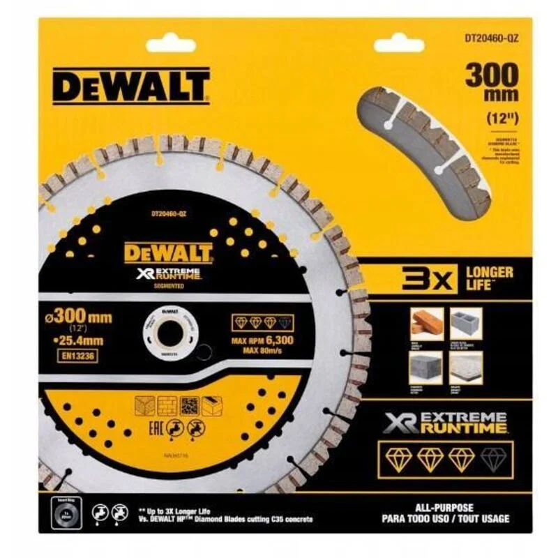 Dewalt Elite Series Diamond Cup Wheel 330x20x350mm