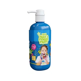 Natural Face & Finger Paint Blå 1000ml