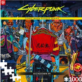Cyberpunk 2077 Kickdown Puzzle 1000 Pieces