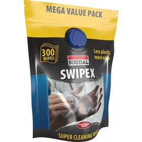 Soudal Swipex Cleaning Wipes 300 wipes