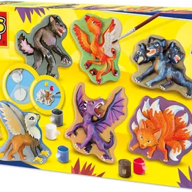 SES Creative Casting and Painting Mythical Creatures