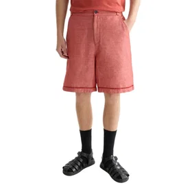 Scotch & Soda Linned Wide Leg Shorts (Herre)