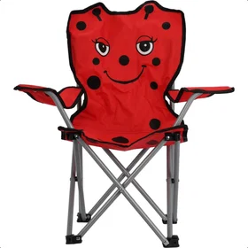 Idooka Kids Folding Deck Chair FC1000060/Ladybird