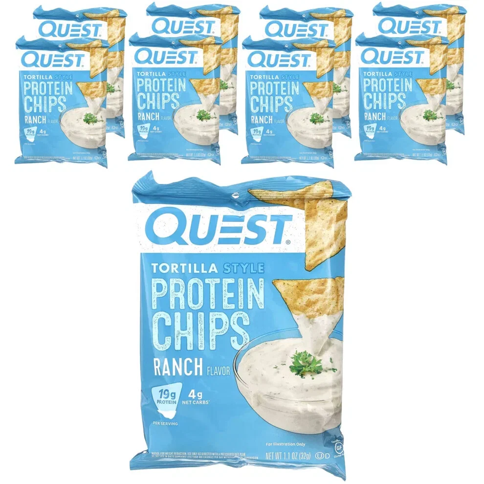Quest Nutrition Protein Tortilla Chips Ranch 32g