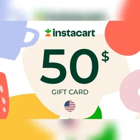 Instacart Gavekort 50 USD