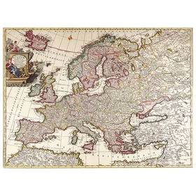 Legendarte Antique Map Cartography Map No.53 80x100cm