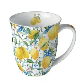 Ambiente Citrons Méditerranéens Tasse à café