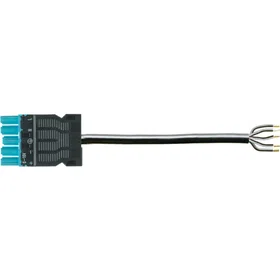 Wieland GST18i5 kaapeli naaras/vapaa hf cpr: eca 1.5mm2 sininen 3m