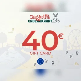 Dagje uit Cadeaukaart Gavekort 40 EUR