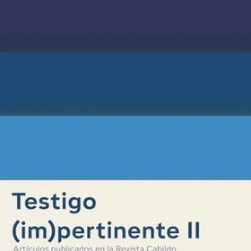 ADR Testigo (im)pertinente II