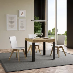 Itamoby Linea Table à manger 90x90/246x90cm