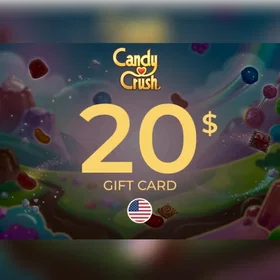 Candy Carte cadeau Crush Saga 20 USD