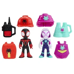 Spidey and His Amazing Friends Spidey & Friends Rescue-Webs Miles & Ghost Figur 