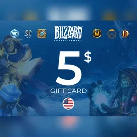 Blizzard Battlenet Presentkort - 5 USD