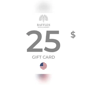 Raffles Hotels & Resorts Gavekort 25 USD
