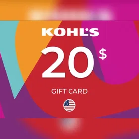 Kohl 's Presentkort 20 USD