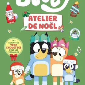 Bluey Atelier de Noël Livre d'activités manuelles Broché