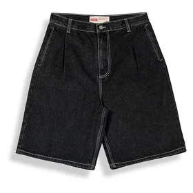 Grimey Jungle Plisserade Denim Shorts (Unisex)