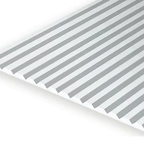 Evergreen 4125 Polystyrene V Groove Siding Sheet