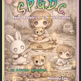 SOME S.P.G.D.C.: People’s G#d D#mn Children Färgläggningsbok