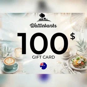 Wattlebanks Coastal Café gavekort 100 AUD