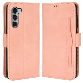 Stilig Läder Plånbokfodral för Motorola Moto G200 5G/Edge S30
