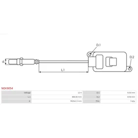 AS-PL NOx sensor NOX9249