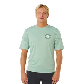 Rip Curl Rash Vest Aloe Short Sleeve T-shirt Men's