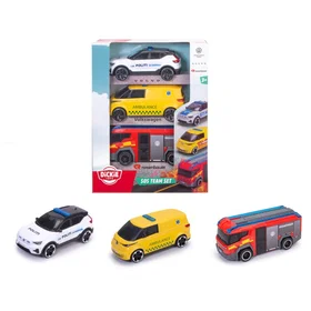 Dickie Toys SOS Team Vehicle Set