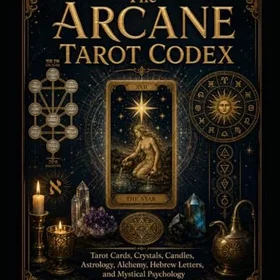 Arcane Tarot Codex: En esoterisk guide till Major Arcana, Minor Arcana, Träd av Liv och det dolda språket i Tarot