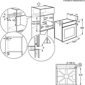 Electrolux LOF4P46TX (Stainless Steel)