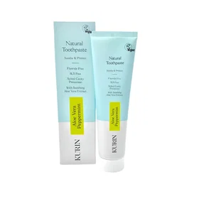Kurin Natural Aloe Vera Toothpaste Peppermint 100ml