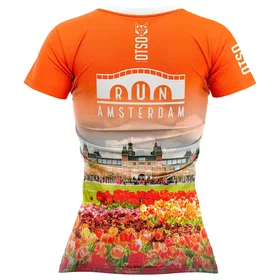 Otso Run Amsterdam 2024 Kortärmad T-shirt (Dam)