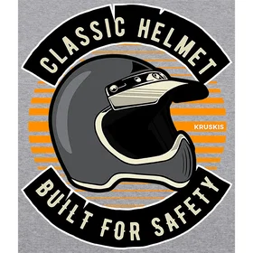 Kruskis Classic Helmet Kortärmad T-shirt (Herr)