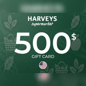 Harvey's Supermarkets Gift Card 500 USD