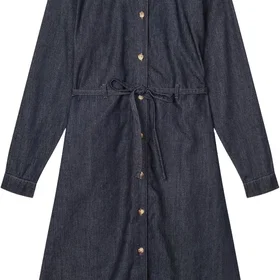Mads Nørgaard Svanil Denim Midi Kjole