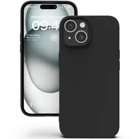 YATWIN Premium Liquid Silicone Case pour iPhone 15 Plus