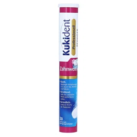 Kukident Zahnweiss Tandprotesrensningstabletter 30pcs