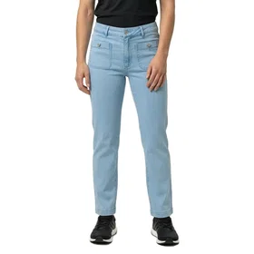 Salsa Jeans 21011214 Crop Straight Fit Jeans (Women's)